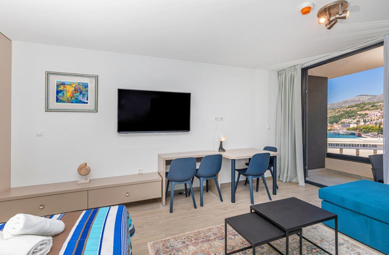 Stella Lovely Studio With Balcony And Free Parking 두브로브니크 외부 사진