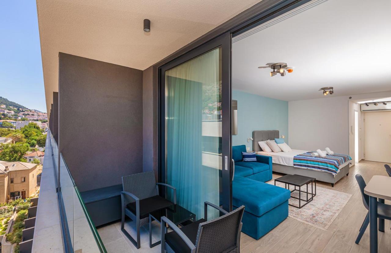 Stella Lovely Studio With Balcony And Free Parking 두브로브니크 외부 사진